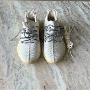 Adidas Mens Size 9 Yeezy Boost 350 V1 Cream White Triple White 2017 Shoes